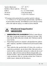 Предварительный просмотр 181 страницы OWIM Parkside HG06987 Operation And Safety Notes