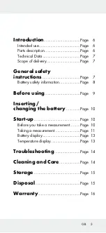 Предварительный просмотр 5 страницы OWIM Powerfix Profi+ HG01701C Operation And Safety Notes