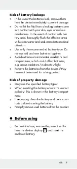 Предварительный просмотр 9 страницы OWIM Powerfix Profi+ HG01701C Operation And Safety Notes