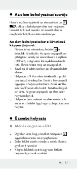 Предварительный просмотр 23 страницы OWIM Powerfix Profi+ HG01701C Operation And Safety Notes