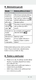 Предварительный просмотр 55 страницы OWIM Powerfix Profi+ HG01701C Operation And Safety Notes