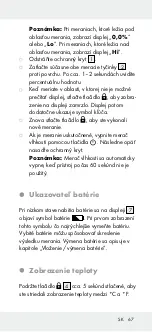 Предварительный просмотр 67 страницы OWIM Powerfix Profi+ HG01701C Operation And Safety Notes