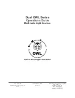 Preview for 1 page of OWL Dual OWL Series Operation Manual