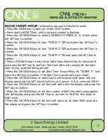 Preview for 12 page of OWL micro+ User Manual And Installation Manual