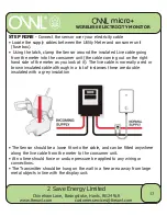 Preview for 13 page of OWL micro+ User Manual And Installation Manual