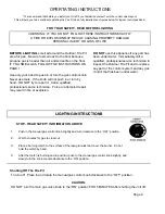 Preview for 9 page of Owlee 51-05 Largo Owner'S Manual