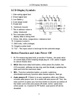 Preview for 7 page of Owon CM240 User Manual