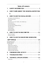 Preview for 4 page of Owon HDS200 Series User Manual