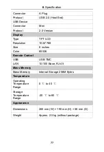 Preview for 83 page of Owon HSA1000 Series User Manual