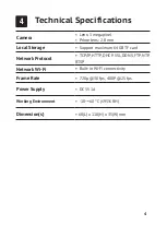 Preview for 4 page of Owon IPC803 Quick Start Manual