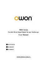 Owon MSO series User Manual preview