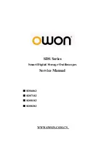 Предварительный просмотр 1 страницы Owon SDS series Service Manual