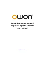 Preview for 1 page of Owon SDS1000 User Manual