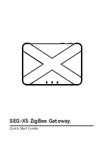 Owon SEG-X5 ZigBee Quick Start Manual preview