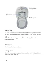 Preview for 8 page of Owon SPF 2200-S Quick Start Manual