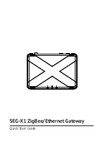 Preview for 1 page of Owon ZigBee SEG-X1 Quick Start Manual