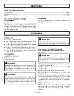 Preview for 7 page of OWT Industries GREENMACHINE GM15703 Operator'S Manual