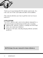 Preview for 2 page of OX OX-P502901 User Manual