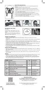 Предварительный просмотр 2 страницы OX Safety Series Nstructions For Use