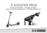 OXBOARD PRO2 Instructions Manual preview