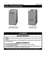 Preview for 1 page of Oxbox J951X D Series Installation Instructions Manual