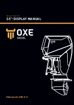 Предварительный просмотр 1 страницы OXE 3,5" Display Manual