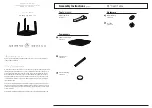 Preview for 1 page of Oxford & Garden CAPRI TABLE CP34TA Assembly Instructions