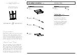 Oxford & Garden DARTMOOR STOOL 204131399 Assembly Instructions preview