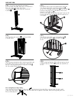 Предварительный просмотр 2 страницы Oxford & Garden SIENA S76 Assembly Instructions