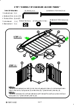 Preview for 4 page of OXFORD BABY BALDWIN 4 IN 1 CONVERTIBLE CRIB 10911 Assembly Instructions Manual