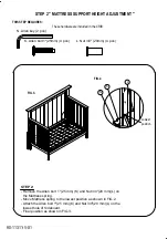 Preview for 11 page of OXFORD BABY LANGSTON 4 IN 1 CONVERTIBLE CRIB 11311 Assembly Instructions Manual