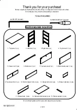 Preview for 2 page of OXFORD BABY MONTAUK 12233 Assembly Instructions Manual