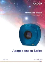 Oxford Instruments Andor Apogee Aspen Series Hardware Manual предпросмотр