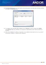 Предварительный просмотр 22 страницы Oxford Instruments Andor Apogee Aspen Series Hardware Manual