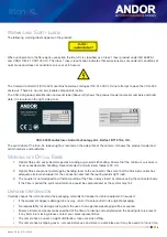 Preview for 8 page of Oxford Instruments ANDOR iKon-XL 230 Hardware Manual