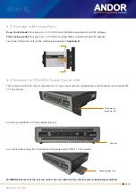 Preview for 21 page of Oxford Instruments ANDOR iKon-XL 230 Hardware Manual