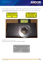 Preview for 24 page of Oxford Instruments ANDOR Mosaic3 Hardware Manual