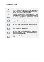 Preview for 20 page of Oxford Optronix OxyFlo User Manual