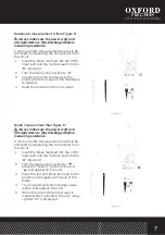 Preview for 7 page of Oxford PRECISION OXD-516-1725D Operator'S Manual