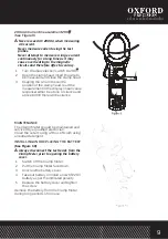 Preview for 9 page of Oxford PRECISION OXD-516-1725D Operator'S Manual