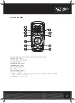 Preview for 3 page of Oxford PRECISION OXD-516-6487F Operator'S Manual