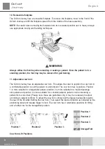 Предварительный просмотр 16 страницы Oxford Journey User Instruction Manual & Warranty