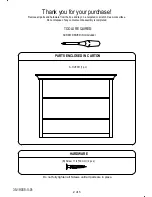 Предварительный просмотр 2 страницы Oxford WESTPORT HUTCH Assembly Instructions