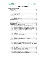 Предварительный просмотр 5 страницы oxic XD-S16200 User Manual