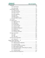 Предварительный просмотр 7 страницы oxic XD-S16200 User Manual