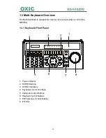 Предварительный просмотр 14 страницы oxic XD-S16200 User Manual