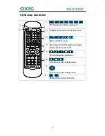 Предварительный просмотр 16 страницы oxic XD-S16200 User Manual