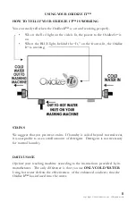 Предварительный просмотр 8 страницы Oxidizer Pro Oxidize It OX4000-A Owner'S Manual