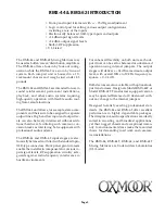 Preview for 3 page of Oxmoor RMX-44 Installation & Operation Manual