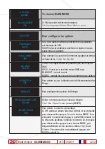 Preview for 22 page of OXO ColorBeam 480 Instruction Manual